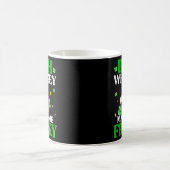 Cat Irish Whiskey macht mich Frisky St Patrick's D Kaffeetasse (Mittel)