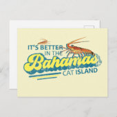 Cat Island Bahamas Postcard Schifffahrt Postkarte (Vorne/Hinten)