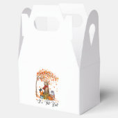 Cat It's Fall Y’all Pumpkins Autumn Halloween Cat Geschenkschachtel (Geöffnet)