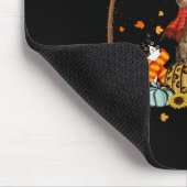 Cat It's Fall Y’all Pumpkins Autumn Halloween Cat Mousepad (Ecke)