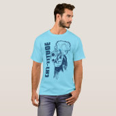 Cat-itude Hoher Mode Runder Neck T-Shirt (Vorne ganz)