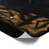 Cat Jesus Poster (Ecke)