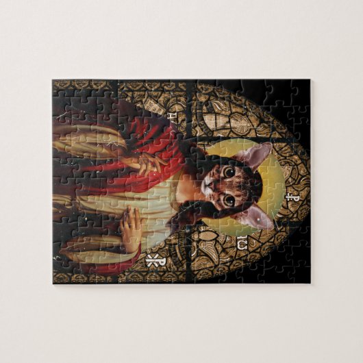 Cat Jesus Puzzle (Horizontal)