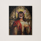 Cat Jesus Puzzle (Vertikal)