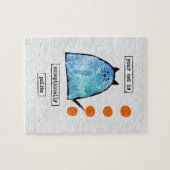 Cat Jigsaw Puzzle - Funny Cat Exceptionally Polite (Horizontal)