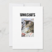 Cat Jigsaw Puzzle Postcard Karte (Rückseite)