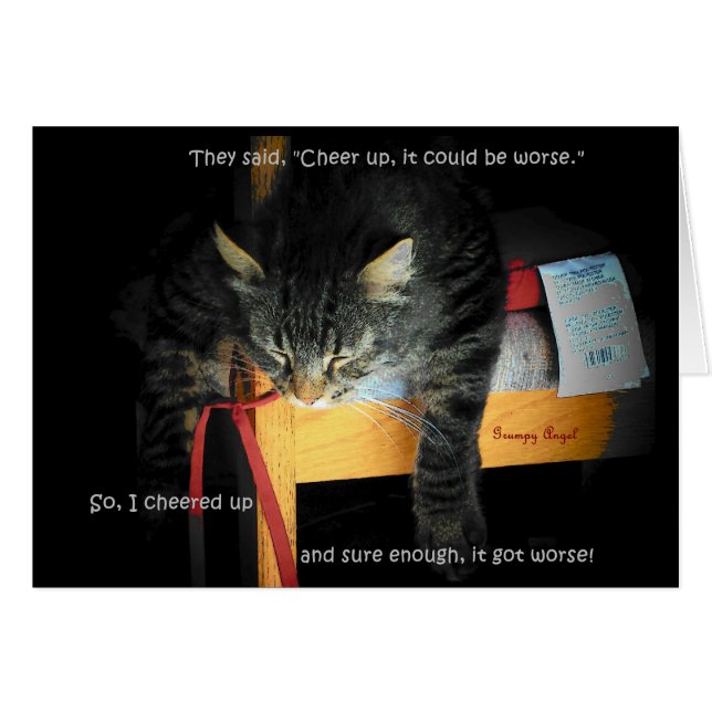 Cat Jokes - Depression Kitty (Vorderseite (Horizontal))