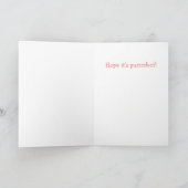 Cat Jokes Funny Birthday Karte (Innenseite)