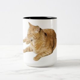 Cat-Kaffee-Tasse Zweifarbige Tasse
