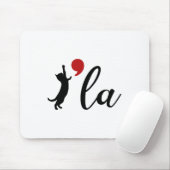 Cat Kamala Harris W 2024 Frau Präsidentin Comma La Mousepad (Mit Mouse)