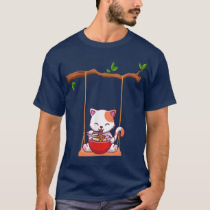 Cat Kawaii Anime T-Shirt Japanisch