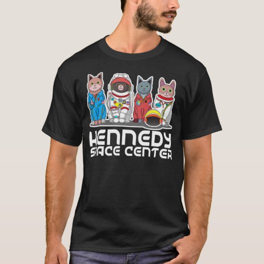 Cat Kennedy Space Center Shirt (Vorderseite)