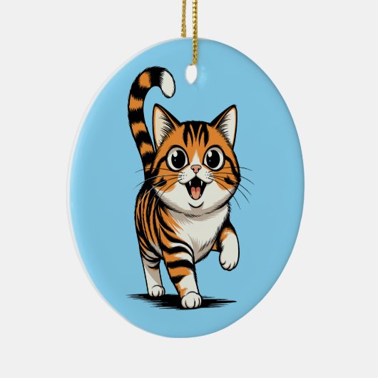 cat keramik ornament (Rechts)