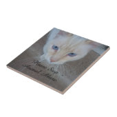 Cat Keramik Tile Fliese (Seite)