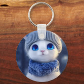 cat Keychain Schlüsselanhänger (Vorderseite)