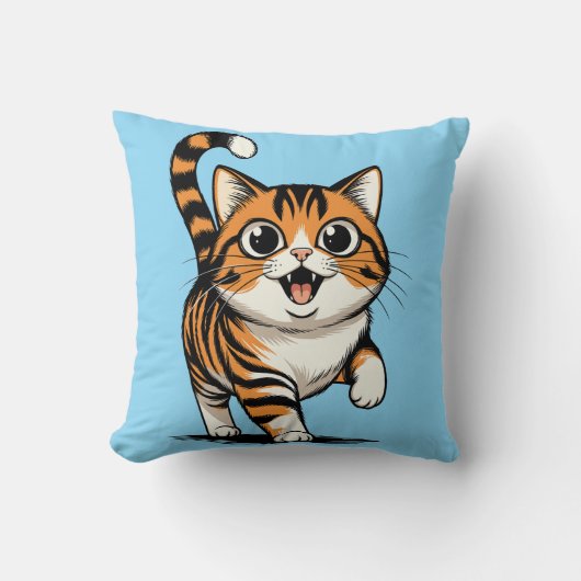 cat kissen (Vorderseite)