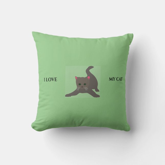 CAT-Kissen. Kissen (Vorderseite)