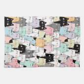 Cat kitchen tea towel, Dish towel  Geschirrtuch (Horizontal)
