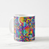 Cat Kitten Colorful Tasse (Vorderseite Links)