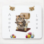 Cat Kitten Condo Cat Adoption Maus Pad! Mousepad (Vorne)