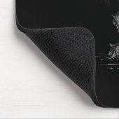 Cat Kitten Did I Roll My Eyes Out Loud Funny Sarca Mousepad (Ecke)