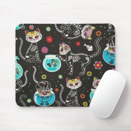 Cat Kitten face Mask pets animals mom kitty Mousepad (Mit Mouse)