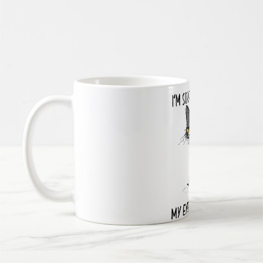 Cat Kitten habe ich meine Augen aus Loud Funny Sar Kaffeetasse (Links)