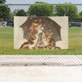 Cat Kitten kitty antiken Vintag hübsch niedlich Banner (Insitu)