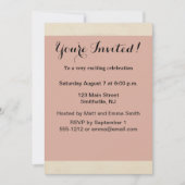 Cat Kitten kitty antiken Vintag hübsch niedlich Einladung (Vorderseite)