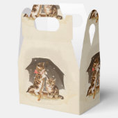 Cat Kitten kitty antiken Vintag hübsch niedlich Geschenkschachtel (Geöffnet)