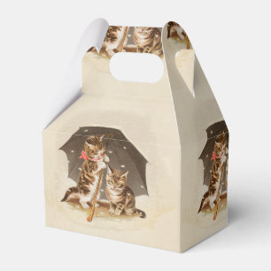 Cat Kitten kitty antiken Vintag hübsch niedlich Geschenkschachtel