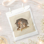 Cat Kitten kitty antiken Vintag hübsch niedlich Geschenktütchen (Ausgeschnitten)