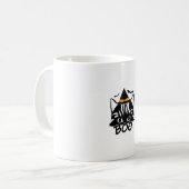 Cat Kitten Kitty Novelty Funny Halloween Spooky bo Kaffeetasse (Vorderseite Links)