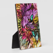 Cat Kitten Künstlerisch Fotoplatte (Seite)