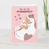 Cat & Kitten Mother's Day Card Karte (Vorderseite)