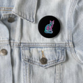 Cat Kitten Niedliche Pelznase Funny Animals Button (Beispiel)