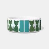 Cat Kitten Pet Pattern Office Love Destiny Napf (Rückseite)