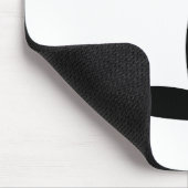 Cat Kitten Silhouette Black The Shade Kontur Mousepad (Ecke)