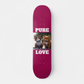 CAT KITTENKUNST PURE LIEBE SKATEBOARDS (Vorne)