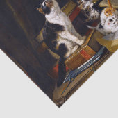 Cat & Kittens ・ Henriette Ronner-Knip (1821-1909) Seidenpapier (Ausschnitt)