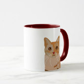 Cat Kitty Niedlich Cat Tasse (VorderseiteRechts)
