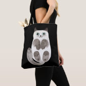 Cat Kitty Watercolor Rustikale Haustier Tasche (Von Nahem)
