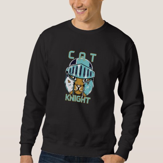 Cat Knight Sweatshirt (Vorderseite)
