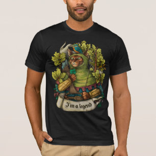 Cat Knight Vintager T - Shirt