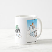 Cat knocks off God's Halo Kaffeetasse (VorderseiteRechts)