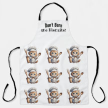 Cat Koch Cuteness Überladen All-over Print-Schürze