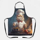 Cat Koch Kochen Delikatessen Schürze (Vorderseite)