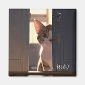 Cat Kühlschrankmagnet (Vorne)