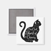 Cat Kühlschrankmagnet (Vorderseite/Rückseite)