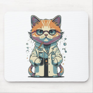 Cat-Labrador Fokussiert Mousepad